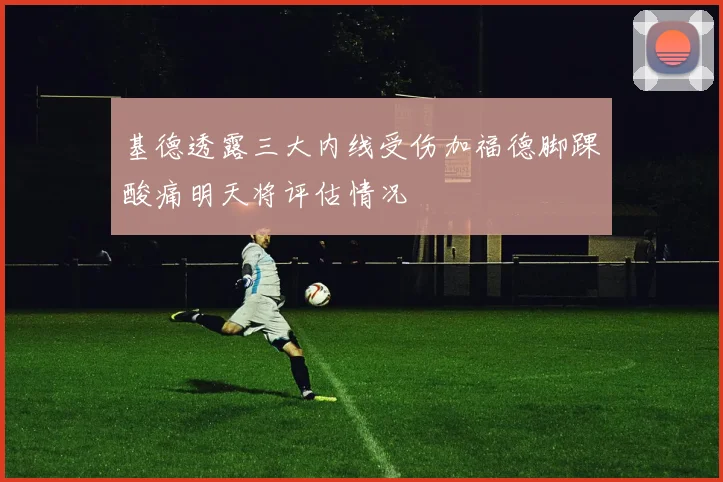 基德透露三大内线受伤加福德脚踝酸痛明天将评估情况